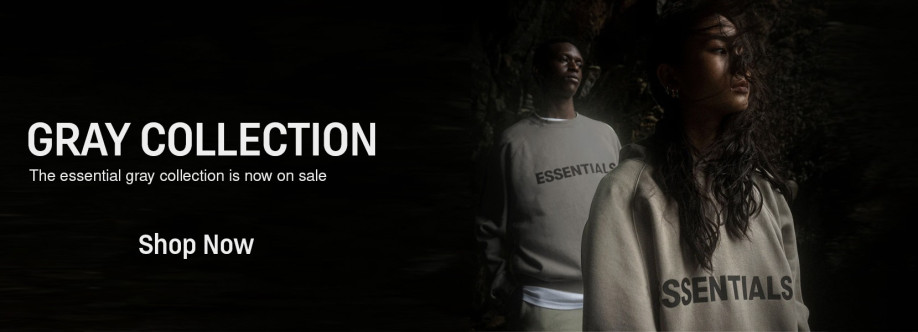 Grey Essentials Hoodie Cover Image