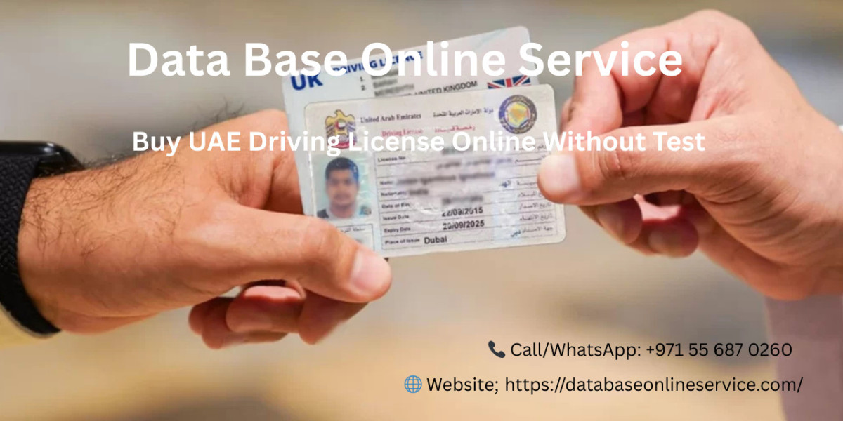 Buy UAE Driving License Online Without Test
