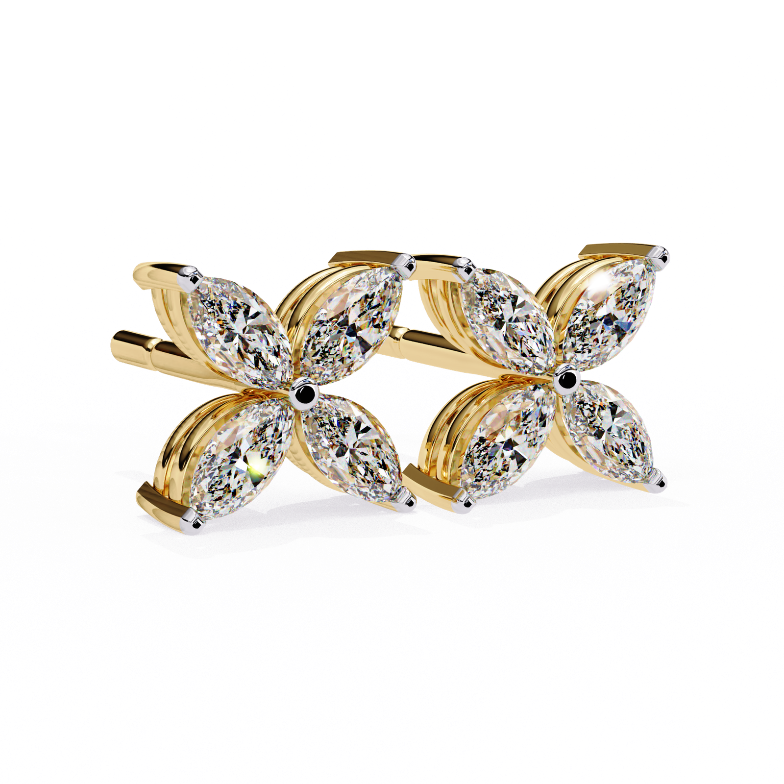 Woodland Elegance Studs - Carat & Kin