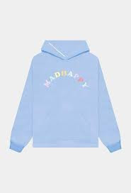 Madhappy Yankees Embroidered Fleece Navy Blue Hoodie Profile Picture