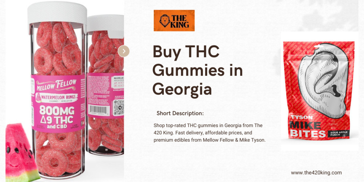 Buy THC Gummies in Georgia – Premium Selection from The 420 King