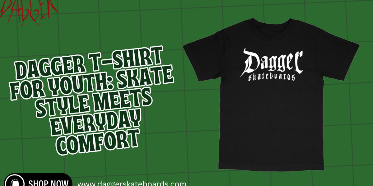 Dagger T-shirt for Youth: Skate Style Meets Everyday Comfort