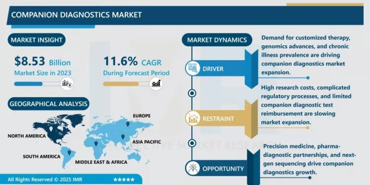Companion Diagnostics Market Size Projected to Reach USD 22.90 Billion by 2032