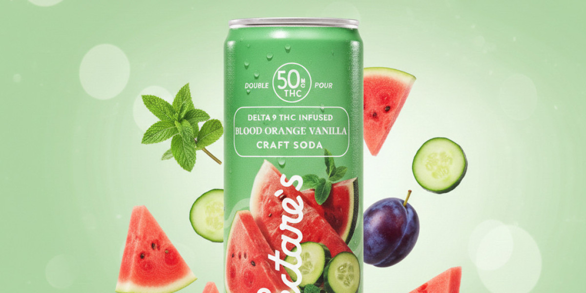 Watermelon Cucumber Mint THC | Delta 9 Craft Soda 5mg