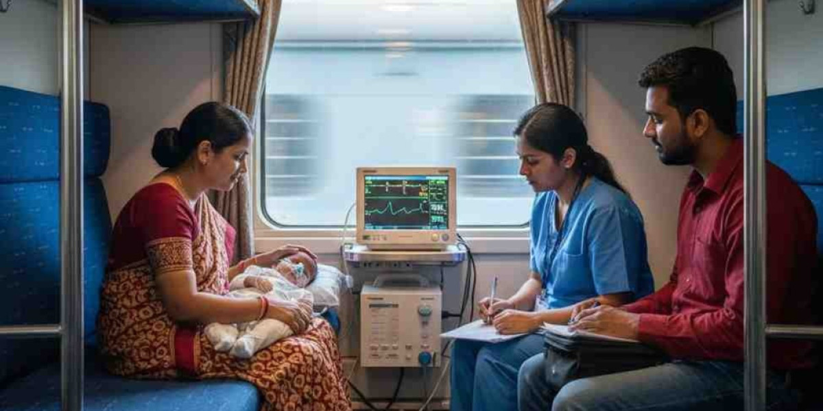 Mumbai to Delhi by Train Ambulance: How Critical Patients Travel Safely Across 1,400 km