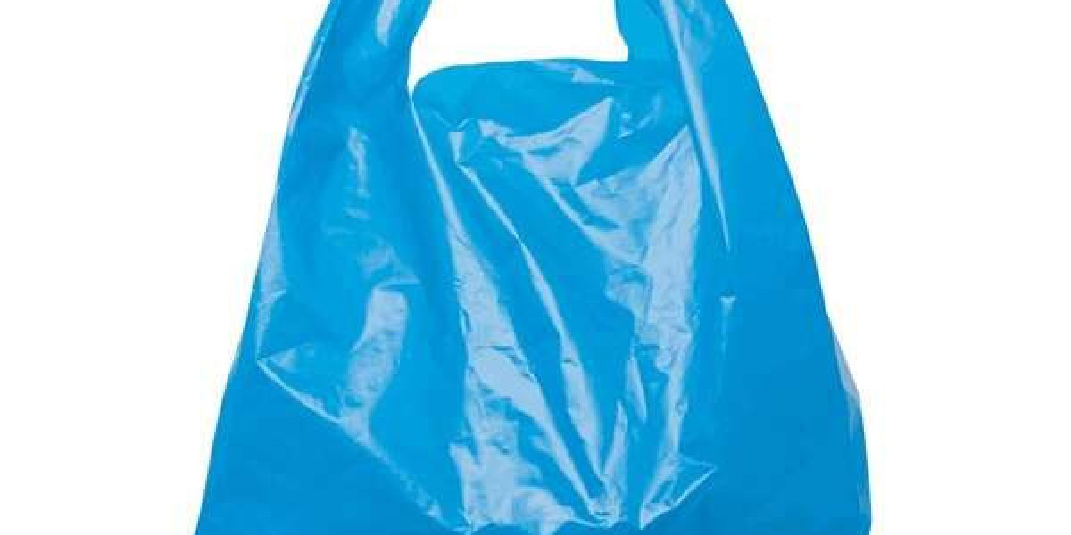 Large poly bags for takeaway and groceries