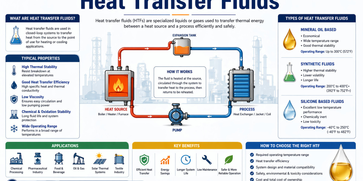 Heat Transfer Fluids Market by 2034: Comprehensive Market Report Scope and Growth Insights