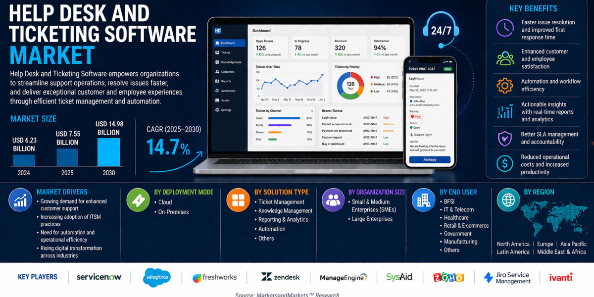 Help Desk and Ticketing Software Market by 2031 – Analysis and Overview
